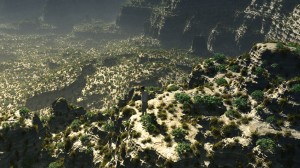 Canyon für ein Computergame