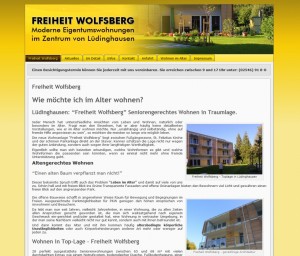 Freiheit Wolfsberg - Immobilienmarketing - www.greenmamba-studios.de Moderne Eigentumswohnungen in Lüdinghausen